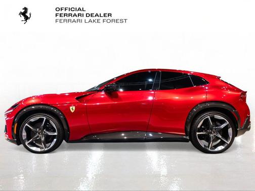 Rosso Magma 2025 Ferrari Purosangue Base
