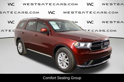 Octane Red Pearlcoat 2019 Dodge Durango SXT Plus