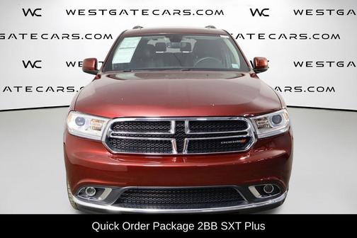 Octane Red Pearlcoat 2019 Dodge Durango SXT Plus