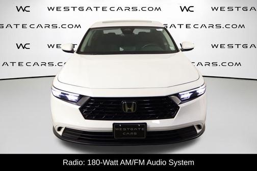 Platinum White Pearl 2024 Honda Accord EX