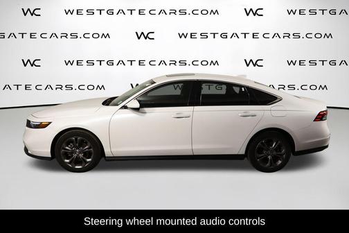 Platinum White Pearl 2024 Honda Accord EX