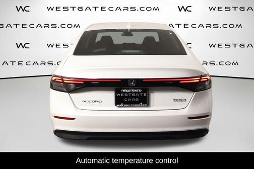 Platinum White Pearl 2024 Honda Accord EX