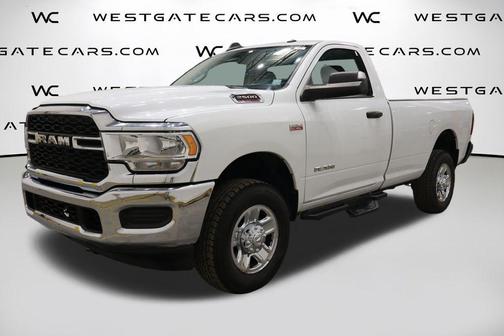 Bright White Clearcoat 2020 RAM 2500 Tradesman Regular Cab 4x4 8' Box