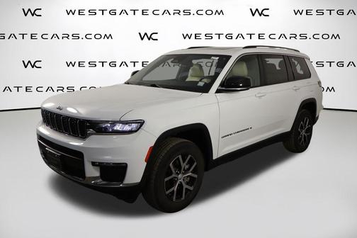Bright White Clearcoat 2023 Jeep Grand Cherokee L Limited
