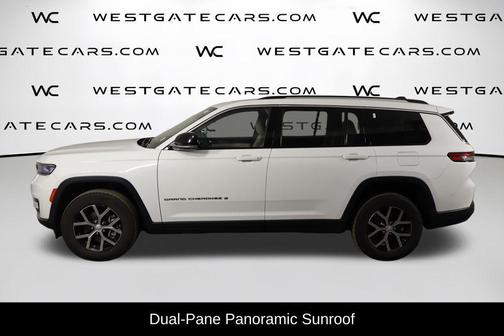 Bright White Clearcoat 2023 Jeep Grand Cherokee L Limited