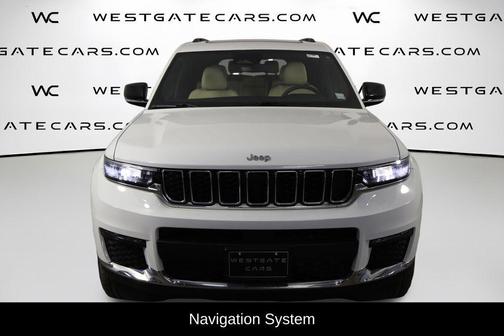 Bright White Clearcoat 2023 Jeep Grand Cherokee L Limited