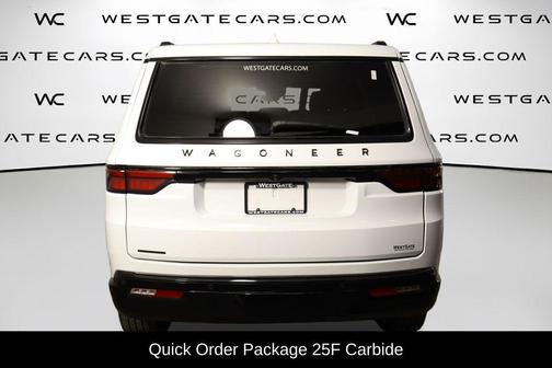 Bright White Clearcoat 2023 Jeep Wagoneer Series II Carbide 4x4