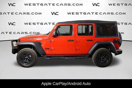 Firecracker Red Clearcoat 2023 Jeep Wrangler Sport