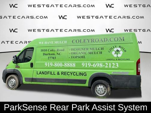 Bright White Clearcoat 2017 RAM ProMaster 3500 High Roof