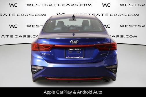 Deep Sea Blue 2021 Kia Forte GT-Line