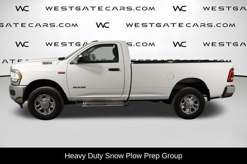 Bright White Clearcoat 2020 RAM 2500 Tradesman Regular Cab 4x4 8' Box