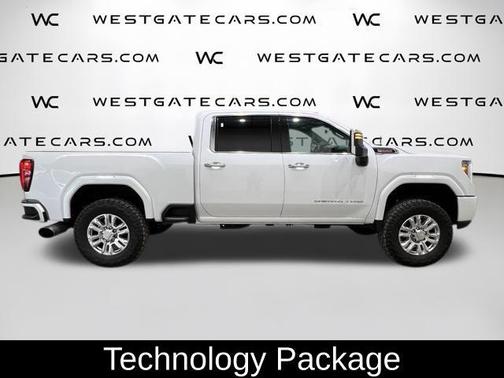 White Frost Tricoat 2022 GMC Sierra 2500 Denali