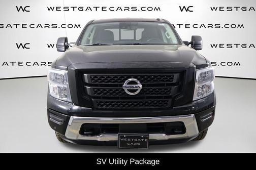 Black 2021 Nissan Titan SV