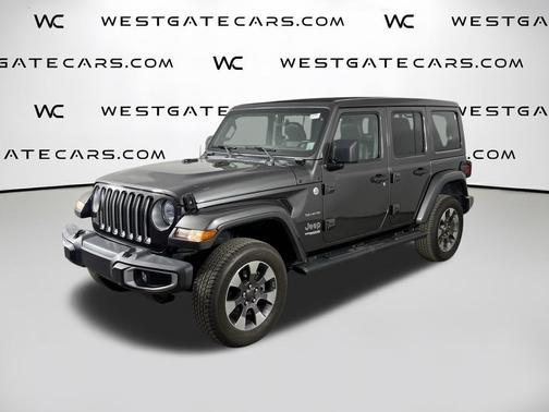 Granite Crystal Metallic Clearcoat 2021 Jeep Wrangler Unlimited Sahara