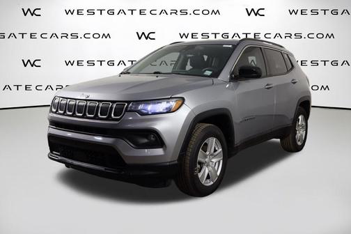 Billet Silver Metallic Clearcoat 2022 Jeep Compass Latitude