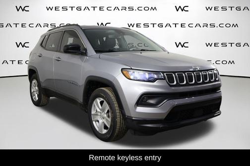 Billet Silver Metallic Clearcoat 2022 Jeep Compass Latitude