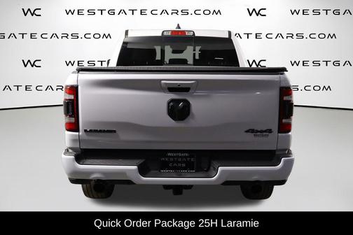 Ivory White Tri-Coat Pearlcoat 2022 RAM 1500 Laramie