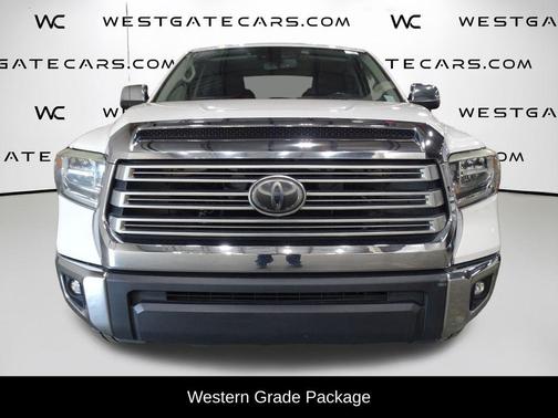 Super White 2018 Toyota Tundra Limited