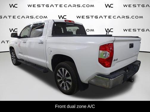 Super White 2018 Toyota Tundra Limited