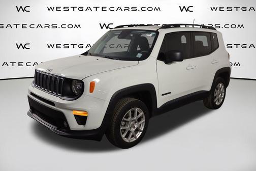 Alpine White Clearcoat 2023 Jeep Renegade Latitude