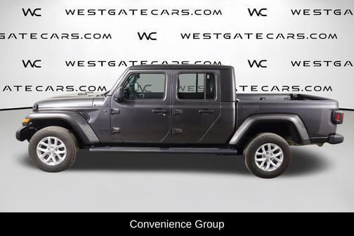 Granite Crystal Metallic Clearcoat 2023 Jeep Gladiator Sport S