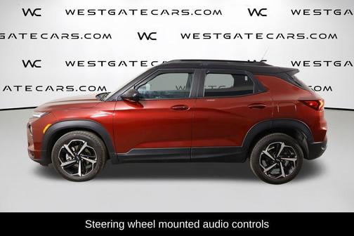 Crimson Metallic 2022 Chevrolet Trailblazer RS