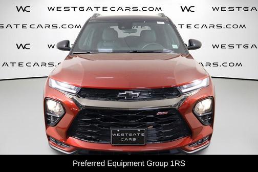 Crimson Metallic 2022 Chevrolet Trailblazer RS