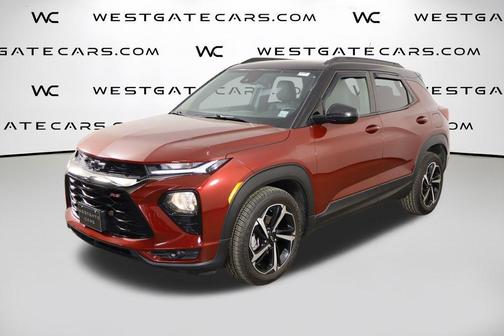 Crimson Metallic 2022 Chevrolet Trailblazer RS