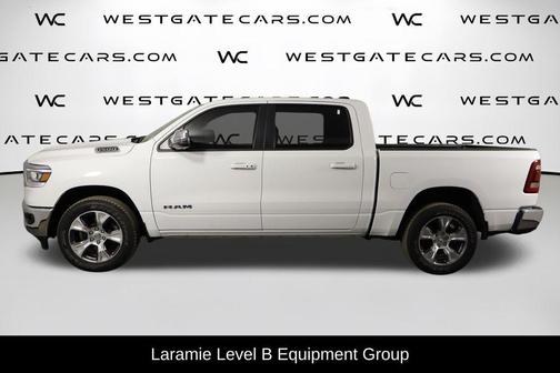 Bright White Clearcoat 2023 RAM 1500 Laramie