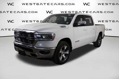 Bright White Clearcoat 2023 RAM 1500 Laramie