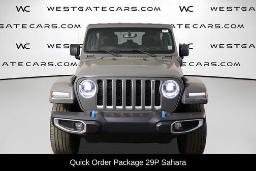 Sting-Gray Clearcoat 2023 Jeep Wrangler 4xe Sahara