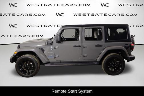 Sting-Gray Clearcoat 2023 Jeep Wrangler 4xe Sahara