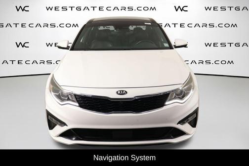 Snow White Pearl 2019 Kia Optima SX Turbo