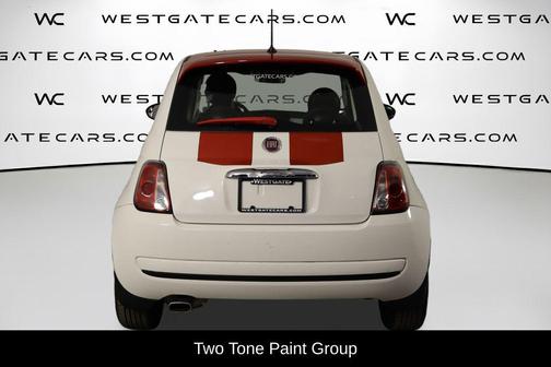 Bianco (White) 2015 FIAT 500 Pop
