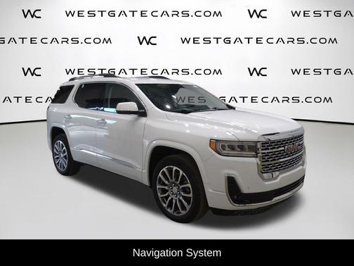 Summit White 2023 GMC Acadia Denali