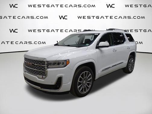 Summit White 2023 GMC Acadia Denali