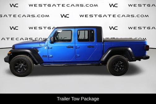 Hydro Blue Pearlcoat 2020 Jeep Gladiator Sport S