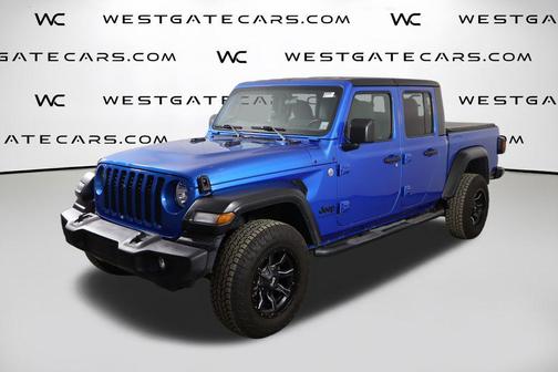 Hydro Blue Pearlcoat 2020 Jeep Gladiator Sport S