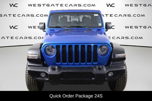 Hydro Blue Pearlcoat 2020 Jeep Gladiator Sport S