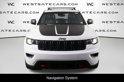 Bright White Clearcoat 2021 Jeep Grand Cherokee Trailhawk