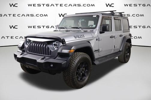 Billet Silver Metallic Clearcoat 2020 Jeep Wrangler Unlimited Willys 4x4