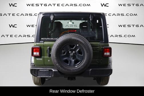 Sarge Green Clearcoat 2023 Jeep Wrangler Sport