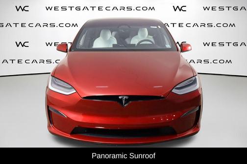 Red Multi 2023 Tesla Model X Plaid