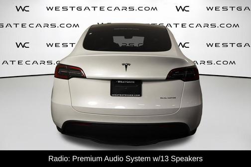 Pearl White Multi-Coat 2024 Tesla Model Y Long Range Dual Motor All-Wheel Drive