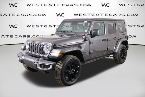 Granite Crystal Clearcoat Metallic 2025 Jeep Wrangler 4xe Sahara
