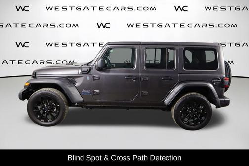 Granite Crystal Clearcoat Metallic 2025 Jeep Wrangler 4xe Sahara