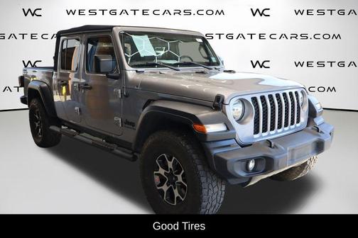 Billet Silver Metallic Clearcoat 2020 Jeep Gladiator Sport S