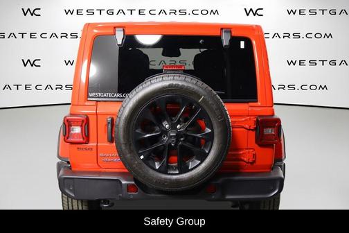 Firecracker Red Clearcoat 2025 Jeep Wrangler 4xe Sahara