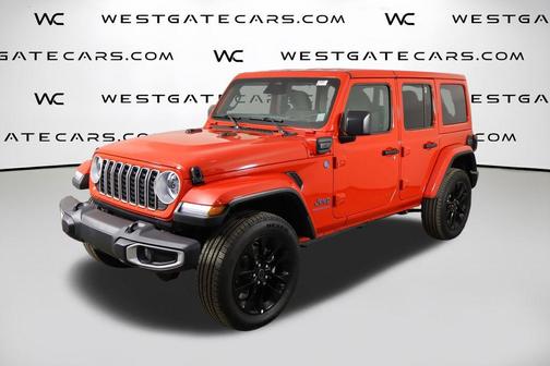Firecracker Red Clearcoat 2025 Jeep Wrangler 4xe Sahara