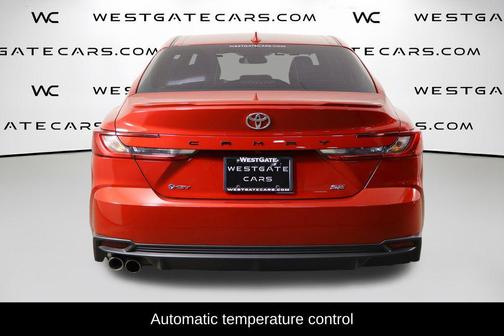 Supersonic Red 2025 Toyota Camry SE